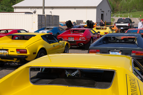 21 Pantera's, 1 Mongusta and 1 GT ready to rock
