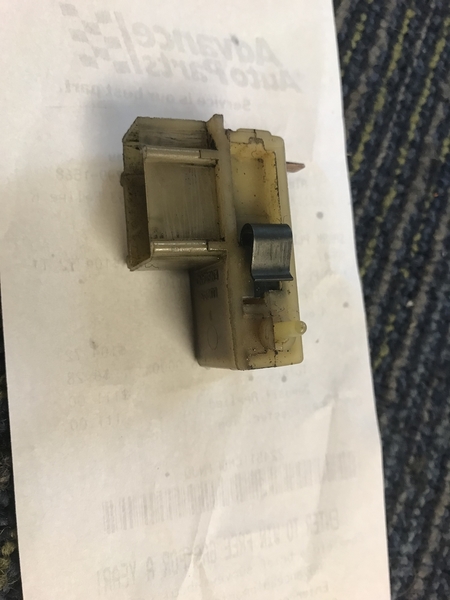 wiper motor power connector-switch