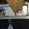 New radiator support spot welded #1
